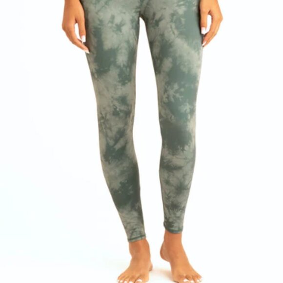 NWOT Wallflower Peach & Mint Marble Tie Dye Yoga Pants Leggings 1X Orig$50+Tax - Picture 6 of 6